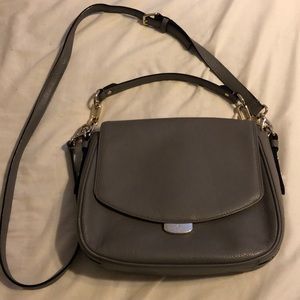 Kate Spade Gray Leather Crossbody bag